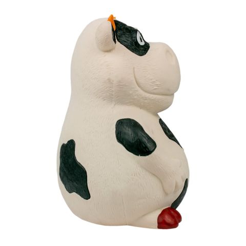 Territory Latex Squeaker Cow Dog Toy 14.7cm