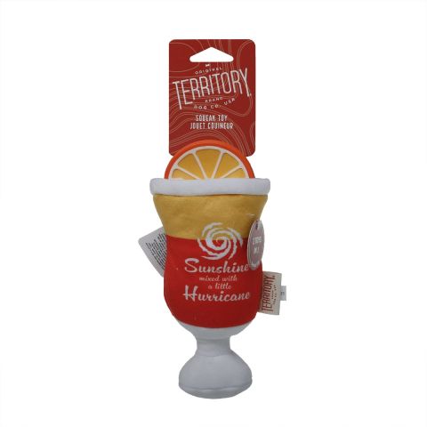 Territory Hurricane Plush 2-in-1 Dog Toy 21cm