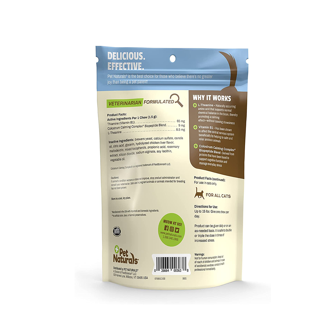 Pet Naturals Cat Calming Chews 30ct