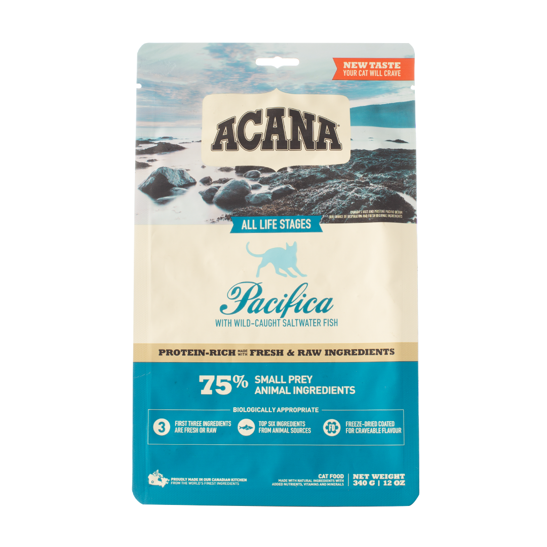 Acana Pacifica All Life Stages Dry Cat Food 340g