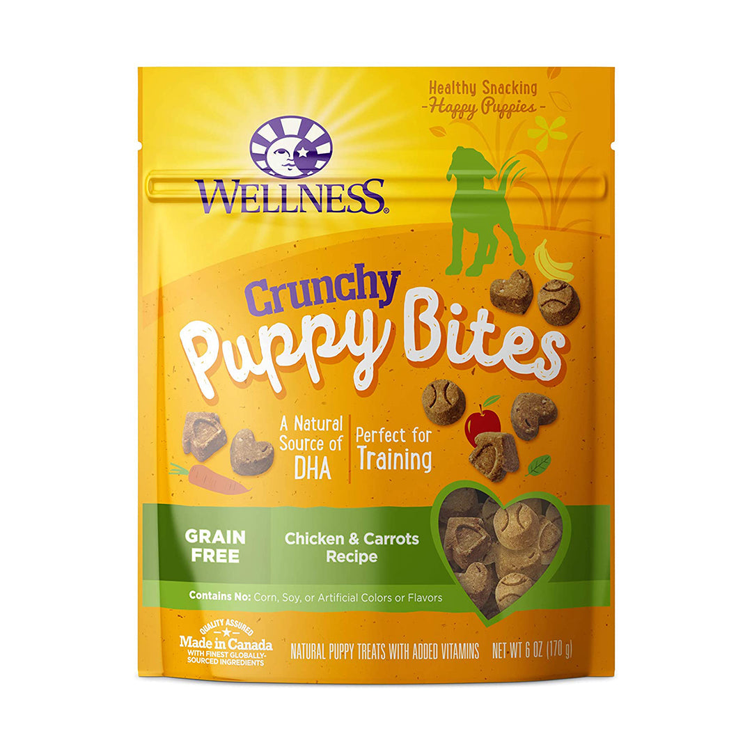 Wellness Puppy Bites Natural Grain Free Crunchy Puppy Treats