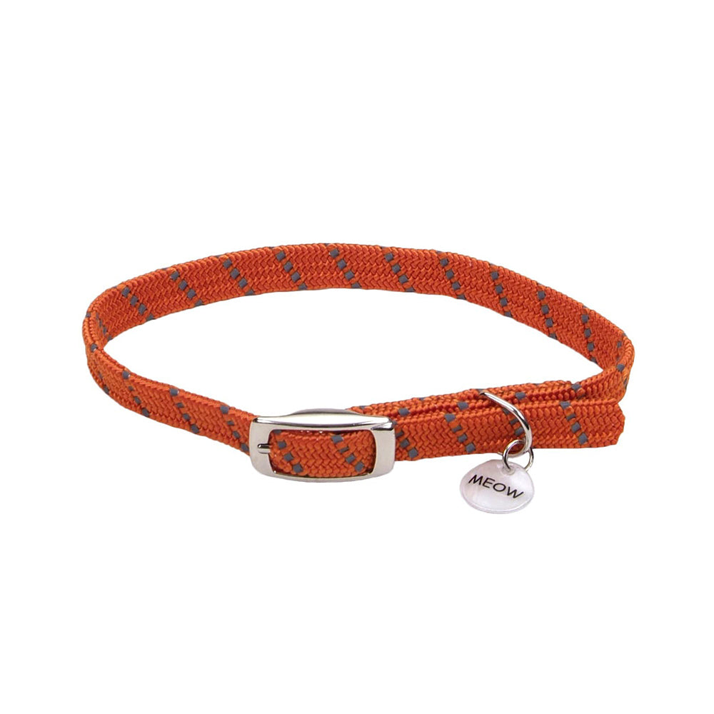 Coastal Pet Cat Collar Stretch Red 3/8X10