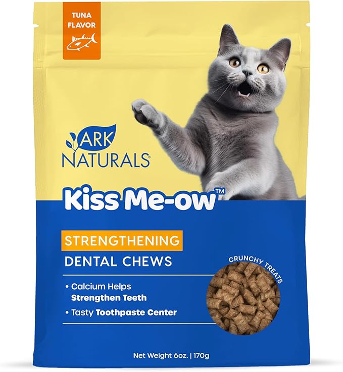 Ark Naturals Kiss Me-Ow Strengthening Tuna Dental Chews 170g