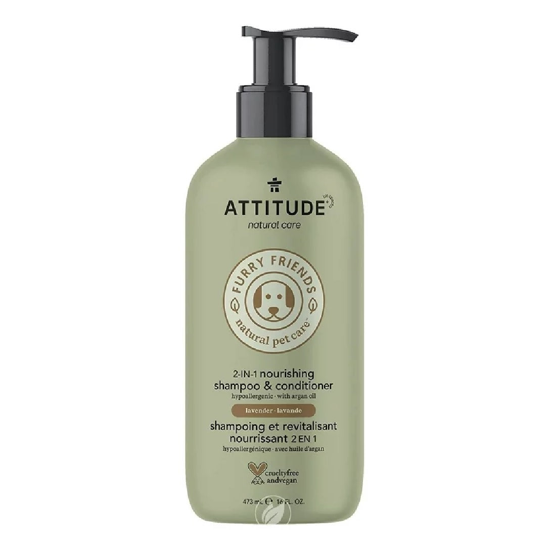 Attitude 2-in-1 Shampoo and Conditioner Lavender 16oz