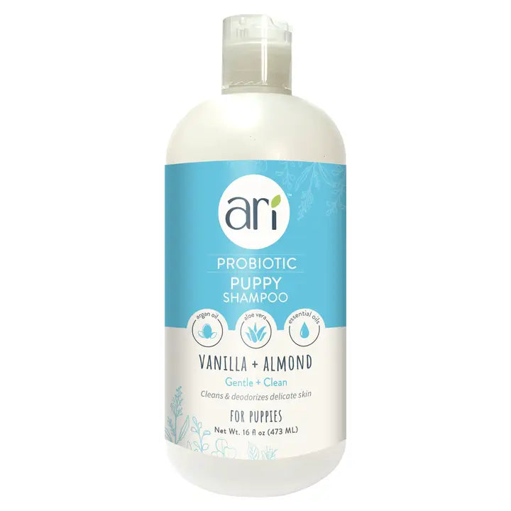 Ari Probiotic Puppy Shampoo Vanilla Almond 473ml