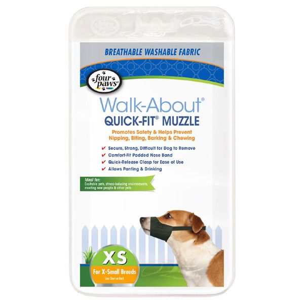 Four Paws Muzzle Quick Fit X-Small