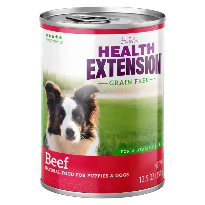 Health Extension Grain-free 95% Beef Canned Dog Food 354g