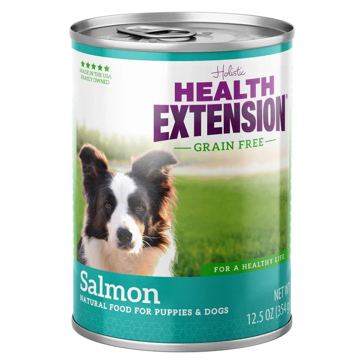 Health Extension Grain-free 95% Salmon Canned Dog Food 354g