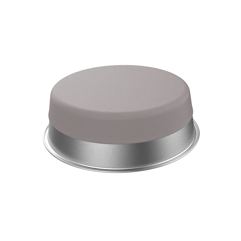 Messy Mutts Stainless Steel Non-Slip Bowl Gray Large