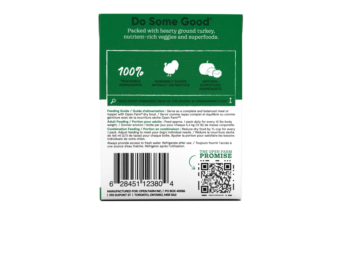 Open Farm Homestead Turkey Rustic Stew Wet Dog Food 354g