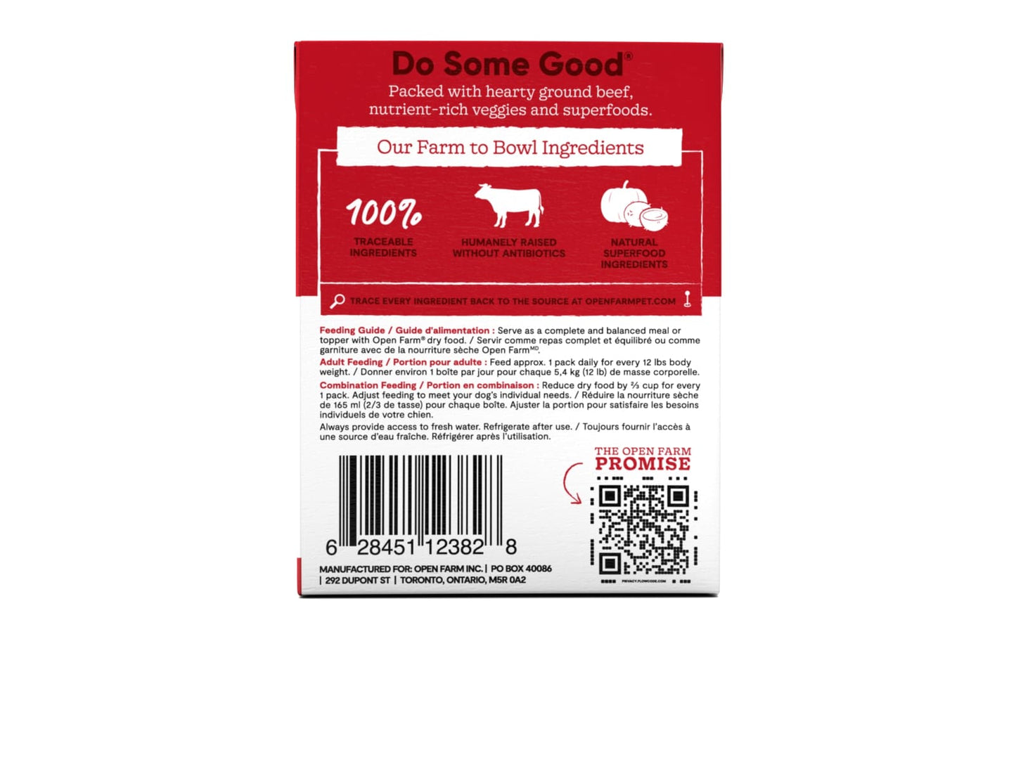 Open Farm Grain-free Beef Rustic Stew for Dogs 354g