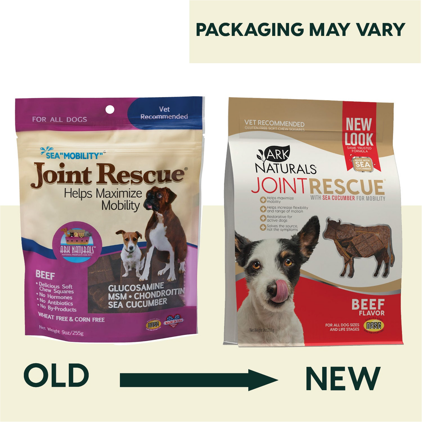 Ark Naturals Treats Joint Rescue Beef for Dogs 255g