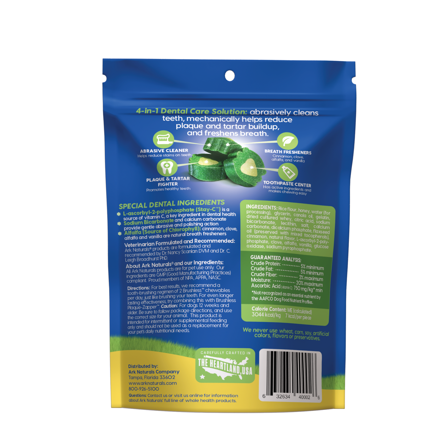 Ark Naturals Brushless Toothpaste Minis (Up to 8lbs) 113g