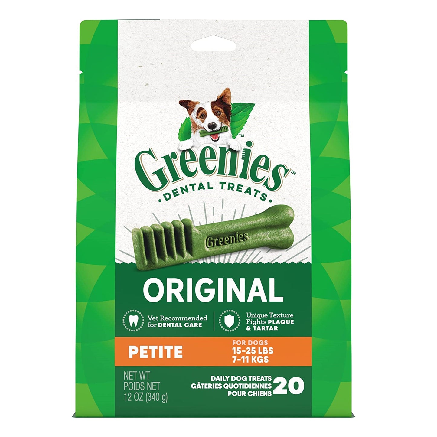 Greenies Dental Treat Petite 340g