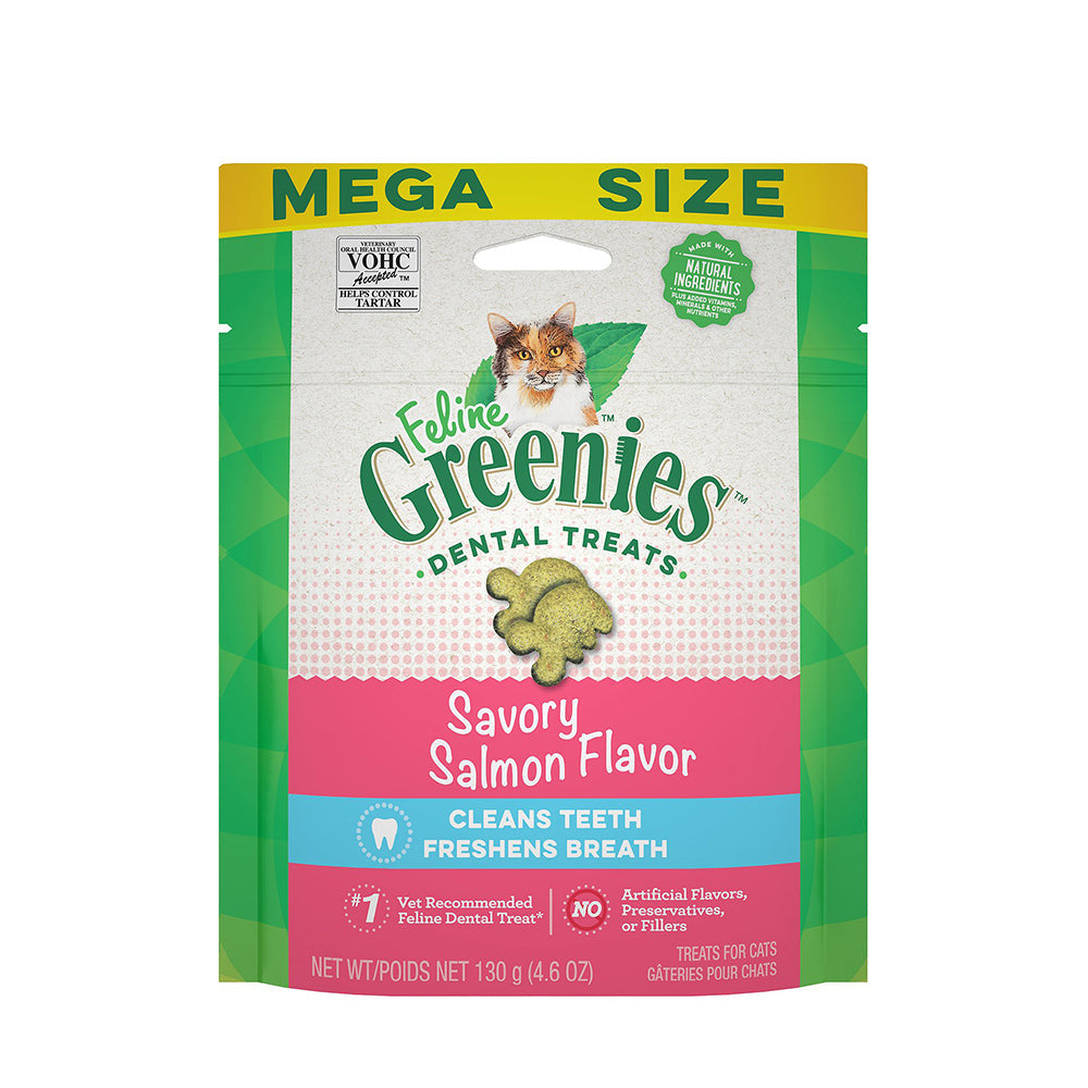 Greenies Cat Dental Treat Salmon 130g