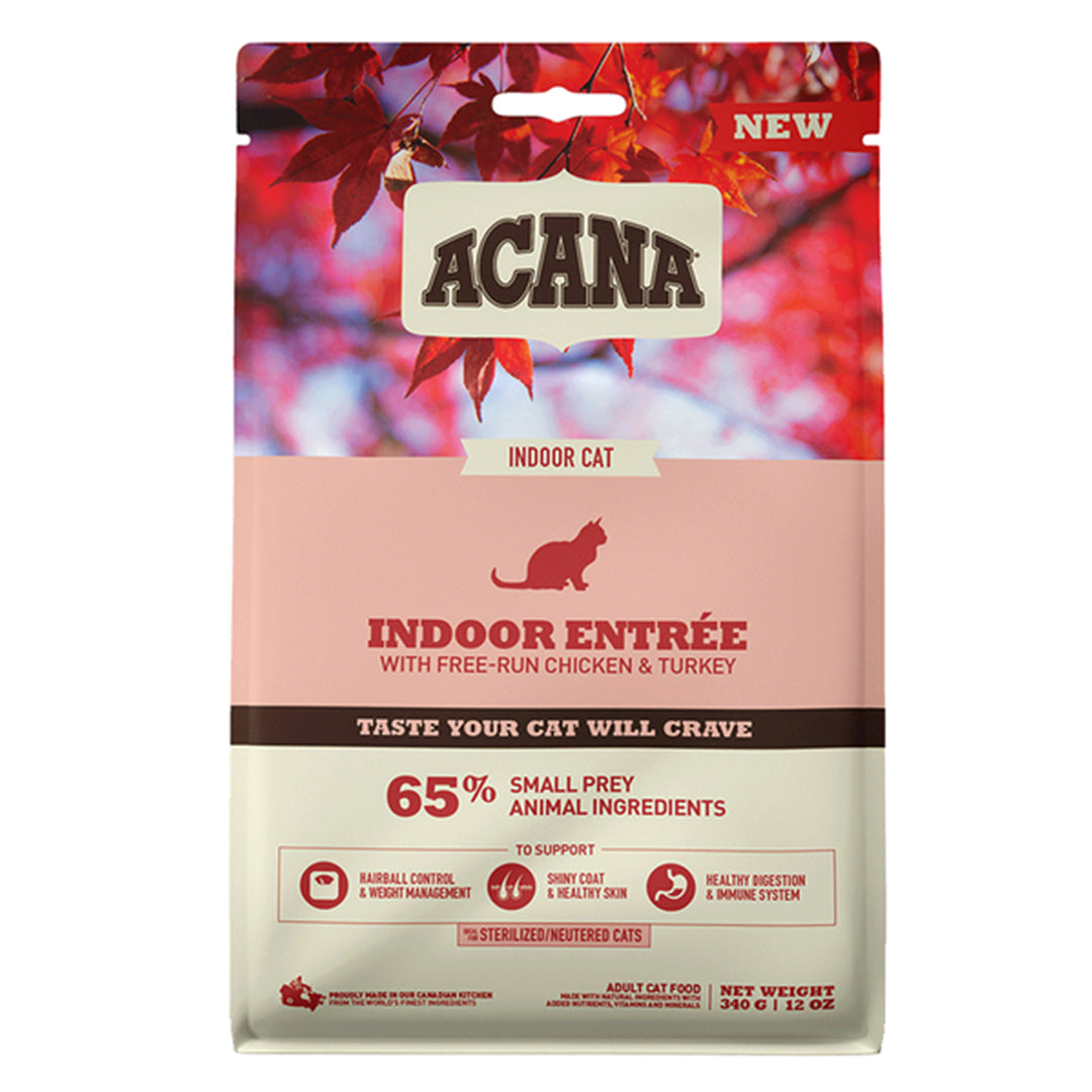 Acana Indoor Entrée Dry Cat Food 340g