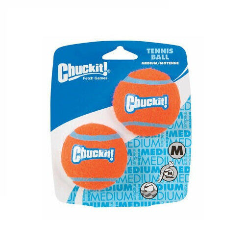 Chuck It! Toy Tennis Ball Medium 2 Ct