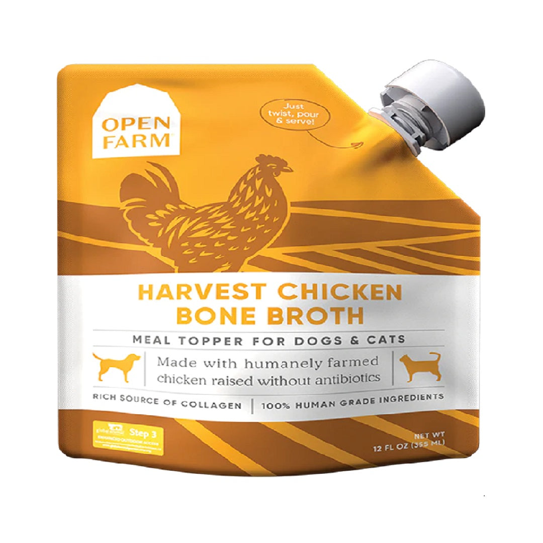 Open Farm Chicken Bone Broth 355ml