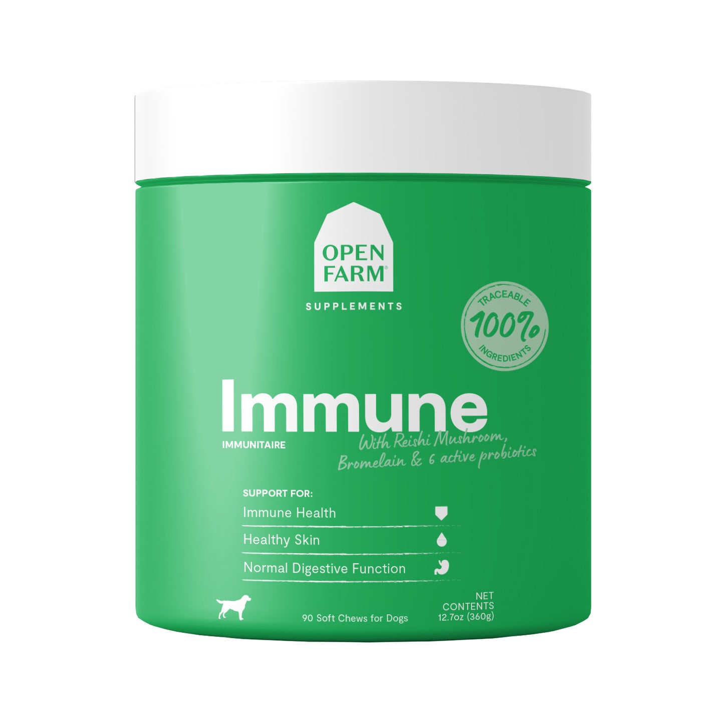 Open Farm Dog Immune Chews 90CT