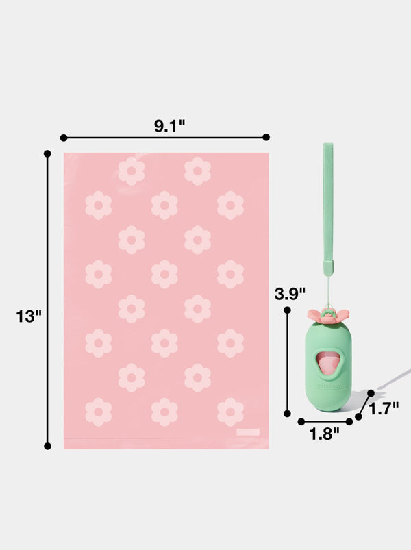 Vetreska Poop Bag and Dispenser Flora