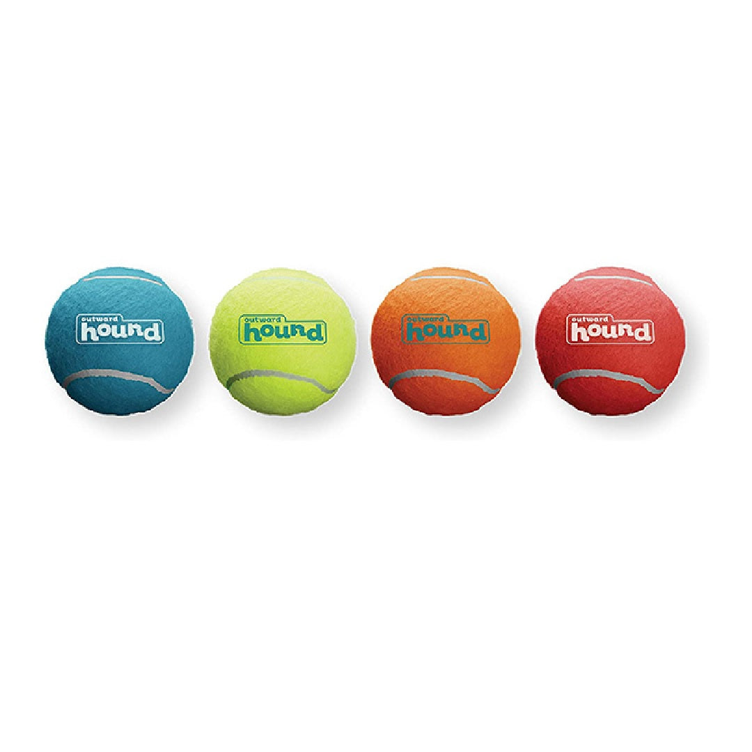 Outward Hound Toy Squeaker Ballz Small 4pk