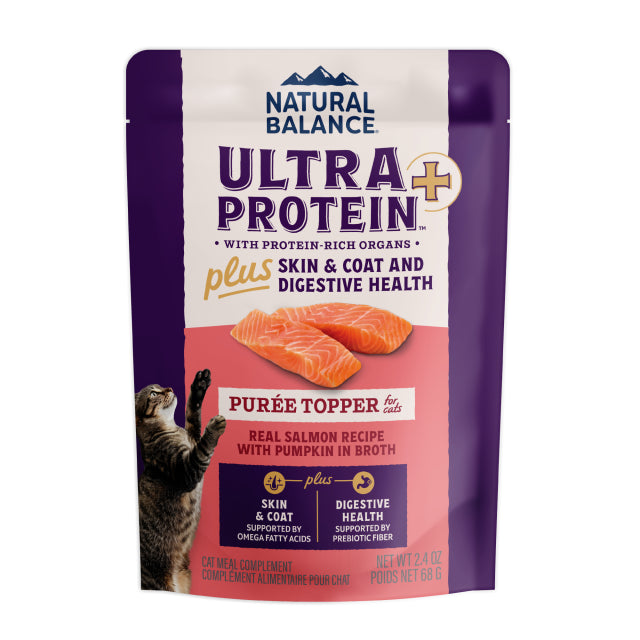 Natural Balance Ultra Protein Plus Skin & Coat and Digestive Health Wet Cat Food 68g
