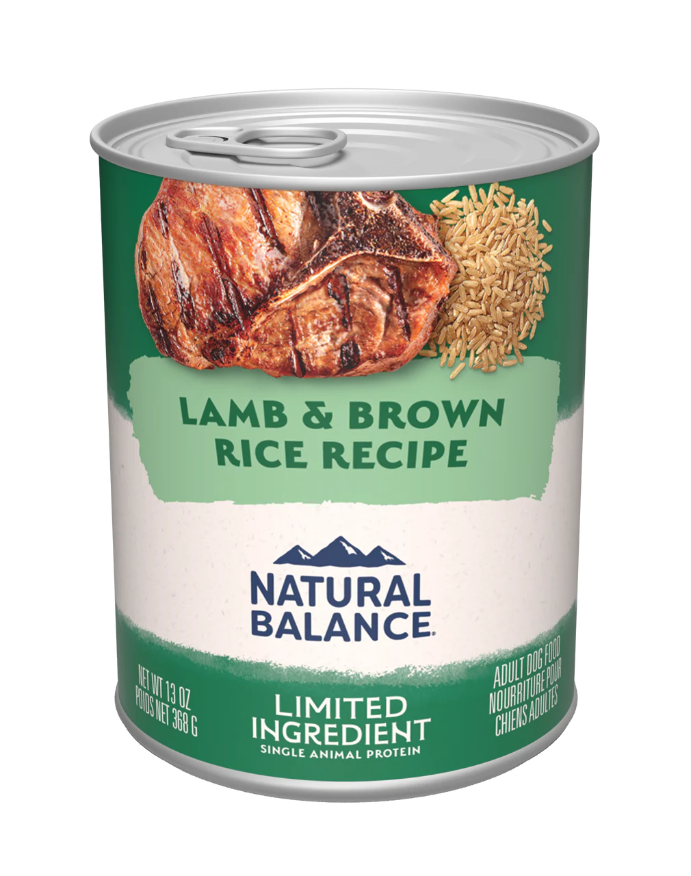Natural Balance Canned Dog Food Limited Ingredient Diet Lamb