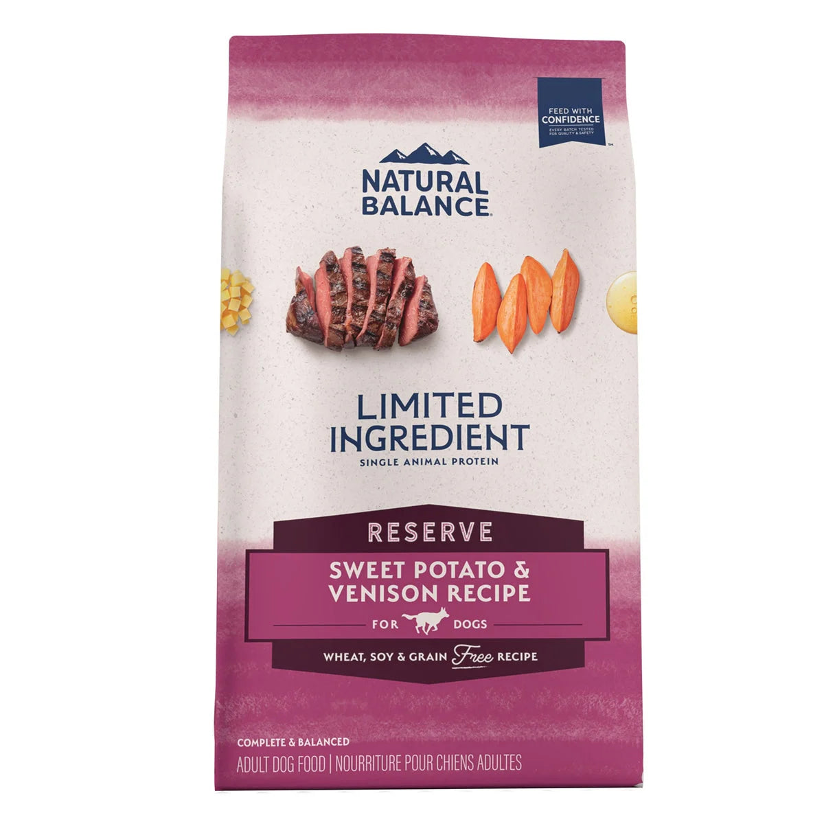 Natural Balance Dry Dog Food LID Sweet Potato & Venison 10kg