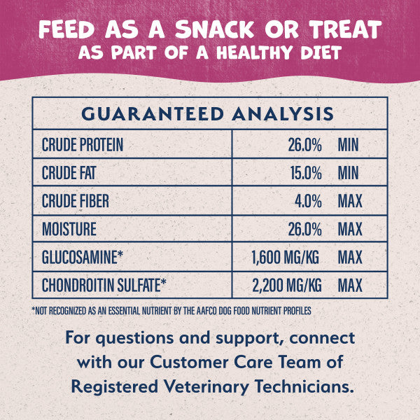 Natural Balance L.I.D. Limited Ingredient Diets Jumpin' Stix Dog Treats Venison & Sweet Potato Formula 4oz