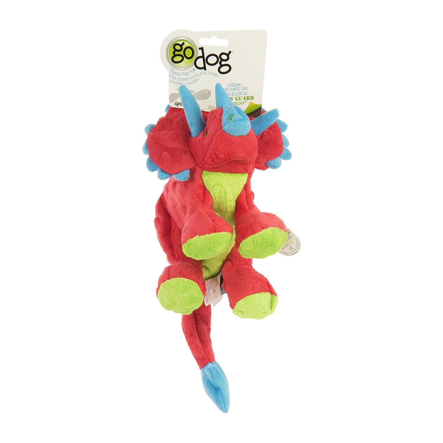 GoDog Toy Chew Guard Dinos Frills Large