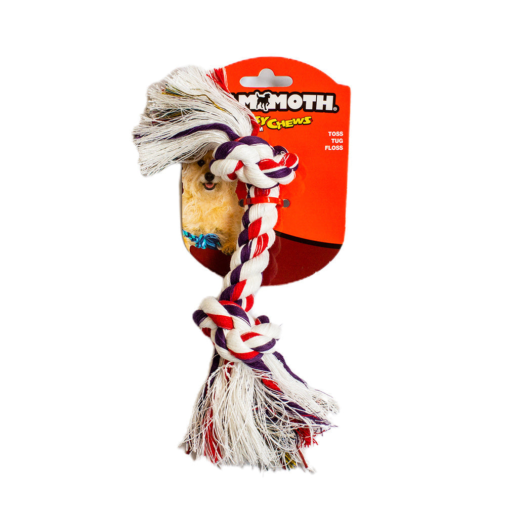 Mammoth Toy Cotton Ropebone Small 9 In