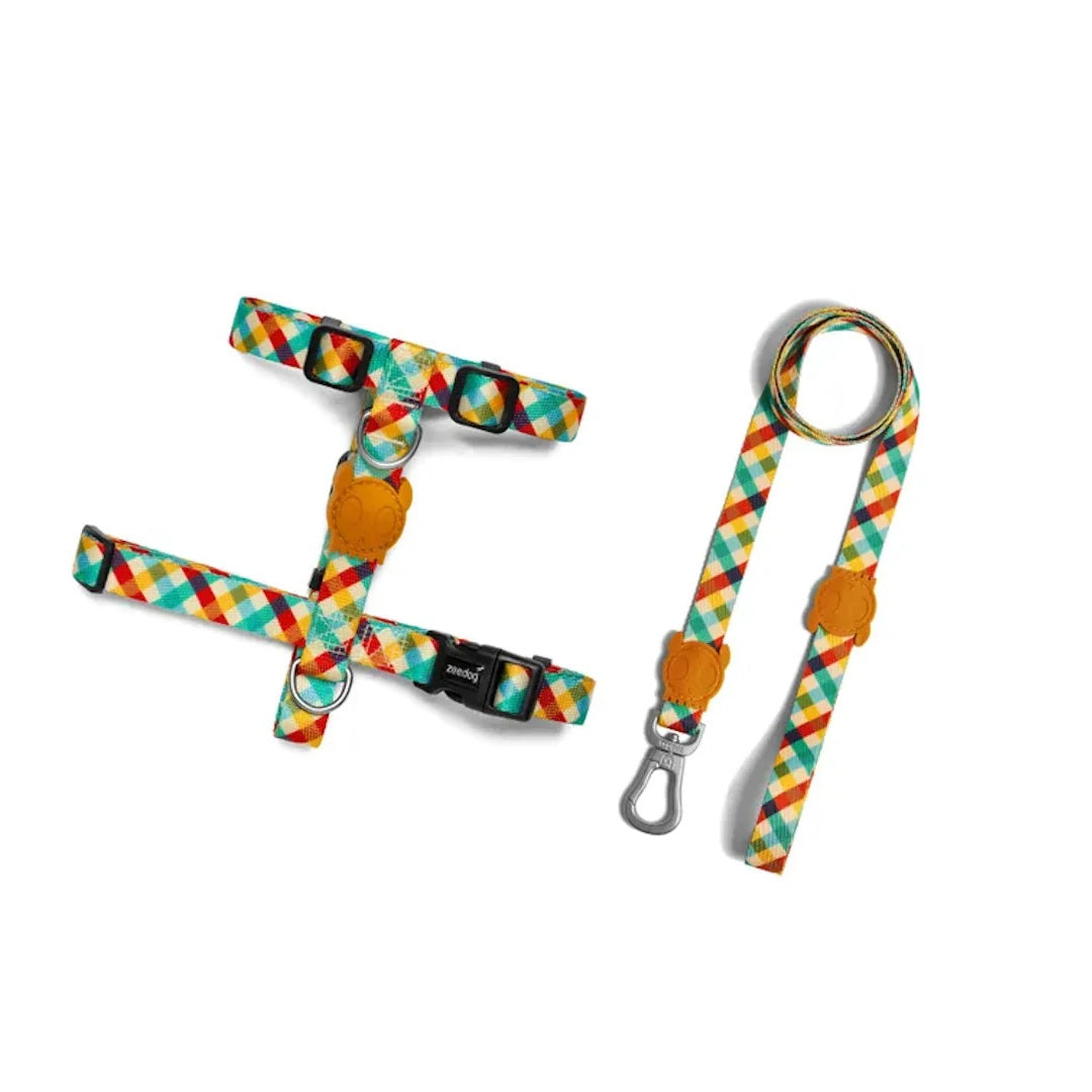 Zee Cat H-Harness with Leash Phantom