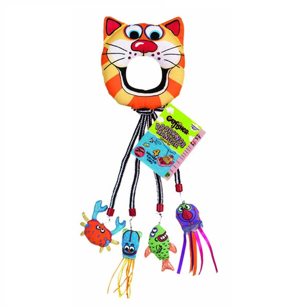 Fatcat Cat Toy Catfisher Door Hanger