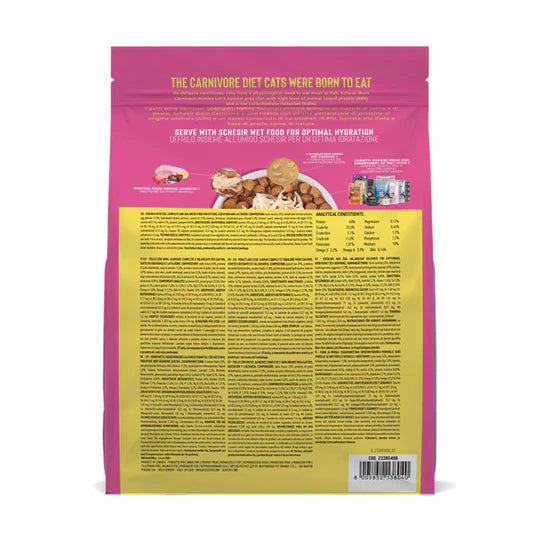 Schesir Born Carnivore Chicken with Egg for Kitten Dry Cat Food 255g
