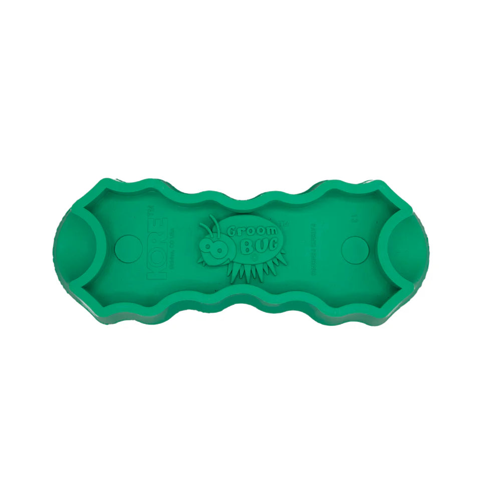 PetKORE Groombug Rubber Grooming Brush for Dogs Medium