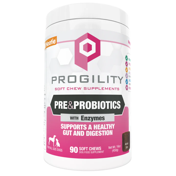 Nootie Progility Prebiotics and Probiotics for Dogs 90 soft chews