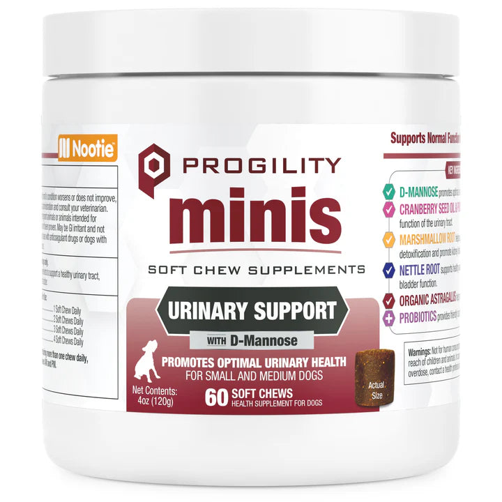 Nootie Progility Urinary Health for Dogs 60 soft chews