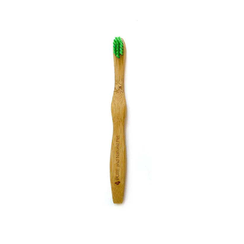 Pure and Natural Pet Small Bamboo Toothbrush for Dogs