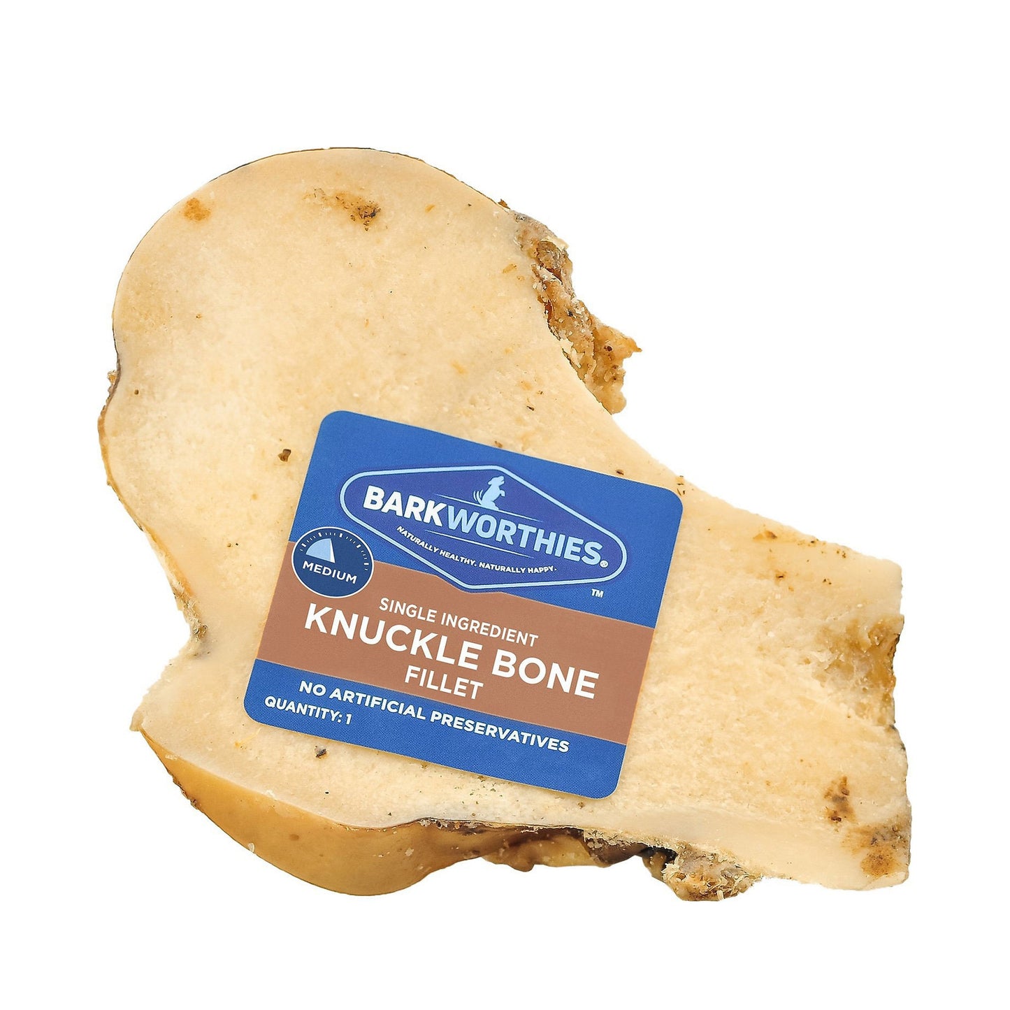 Barkworthies Dog Treat Bone Knuckle Fillet