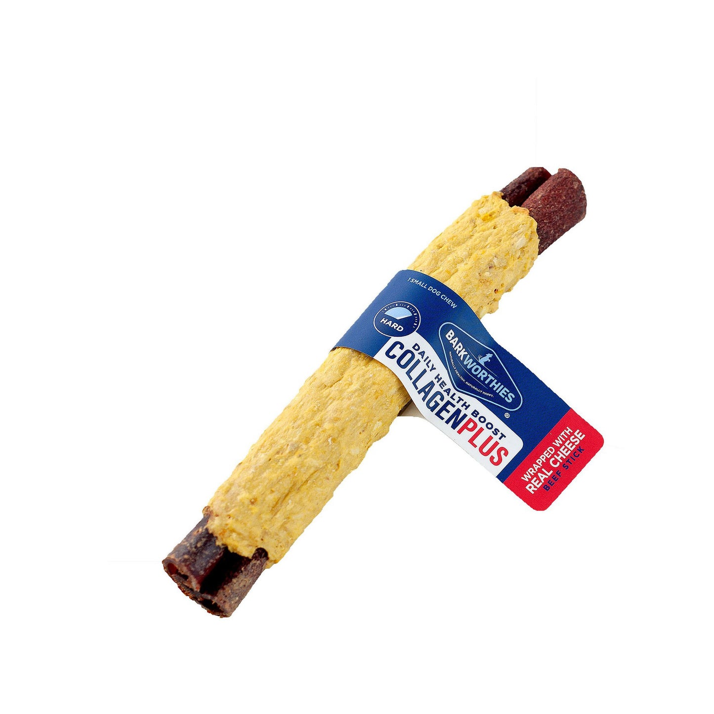 Barkworthies Daily Health Boost Collagen Beef Stick Cheese 6in.