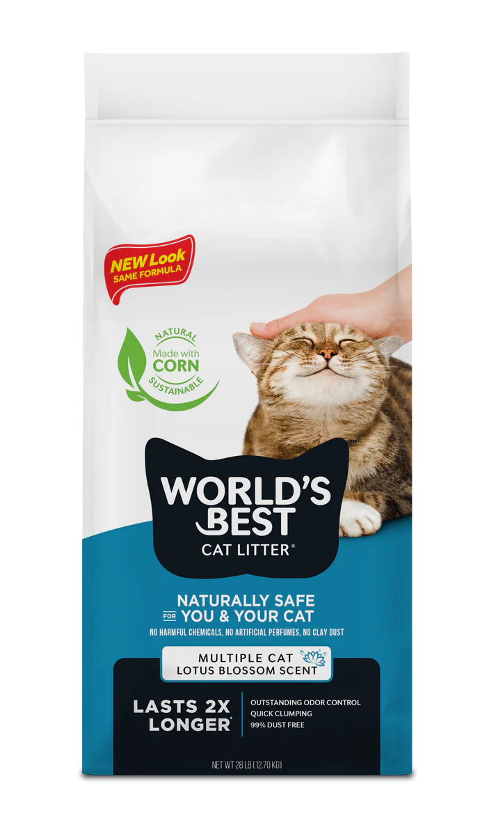 World's Best Cat Litter Lotus Blossom 28 Lb
