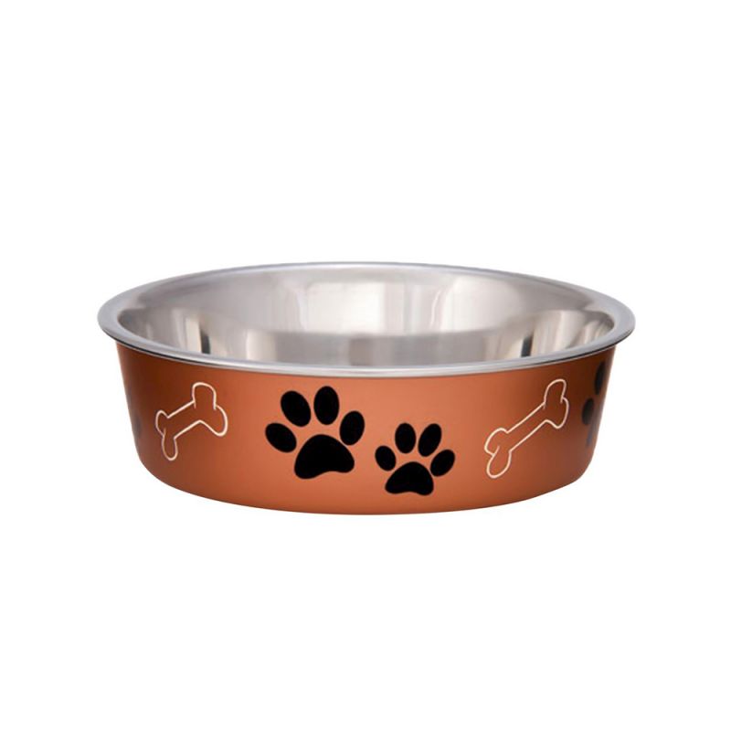 Loving Pets Bella Bowl Classic Champagne Medium