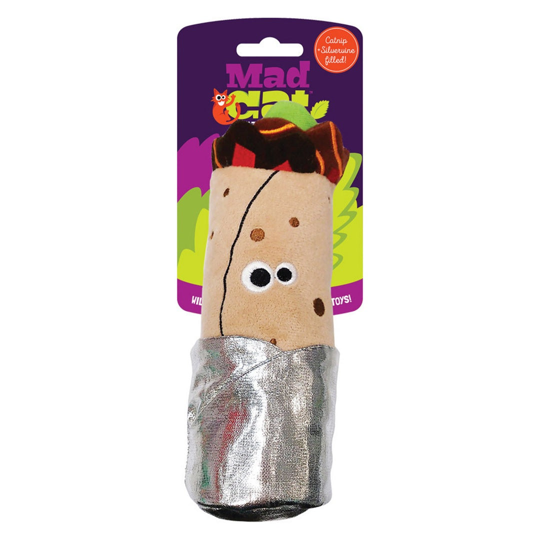 Mad Cat Big Purrito Kicker Medium Cat Toy