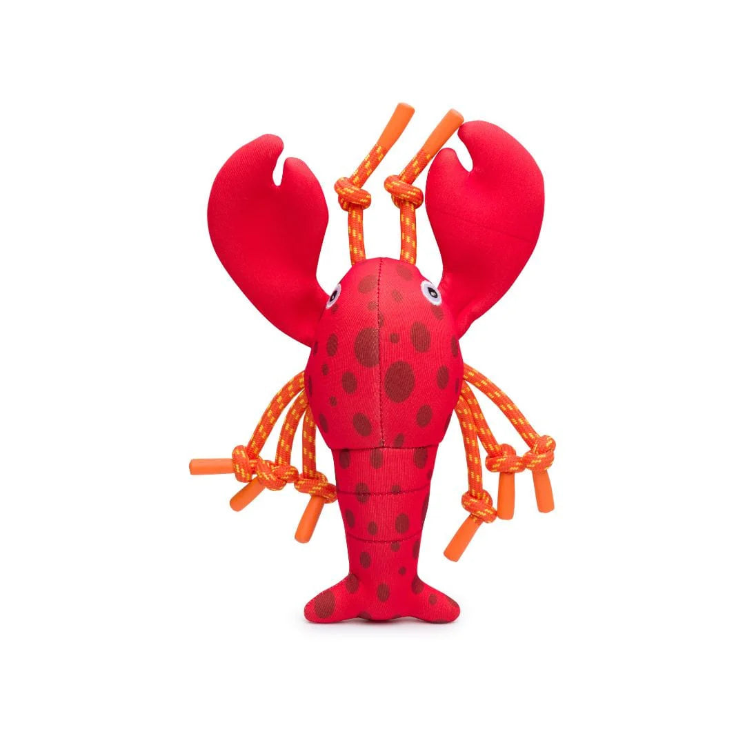 Fabdog Floatie Lobster Dog Toy