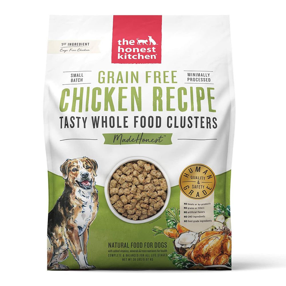 The Honest Kitchen Dry Dog Food Whole Food Clusters Grain-free Chicken Recipe 9.07kg