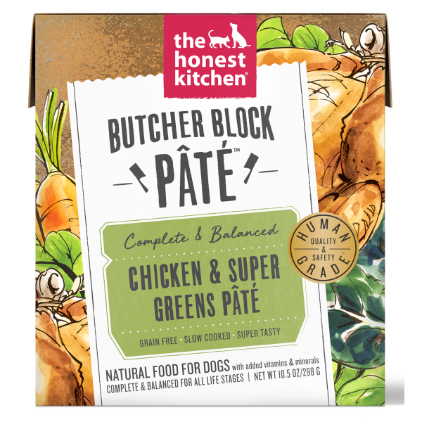 The Honest Kitchen Dehydrated Butcher Block Pate Chicken 10.5oz