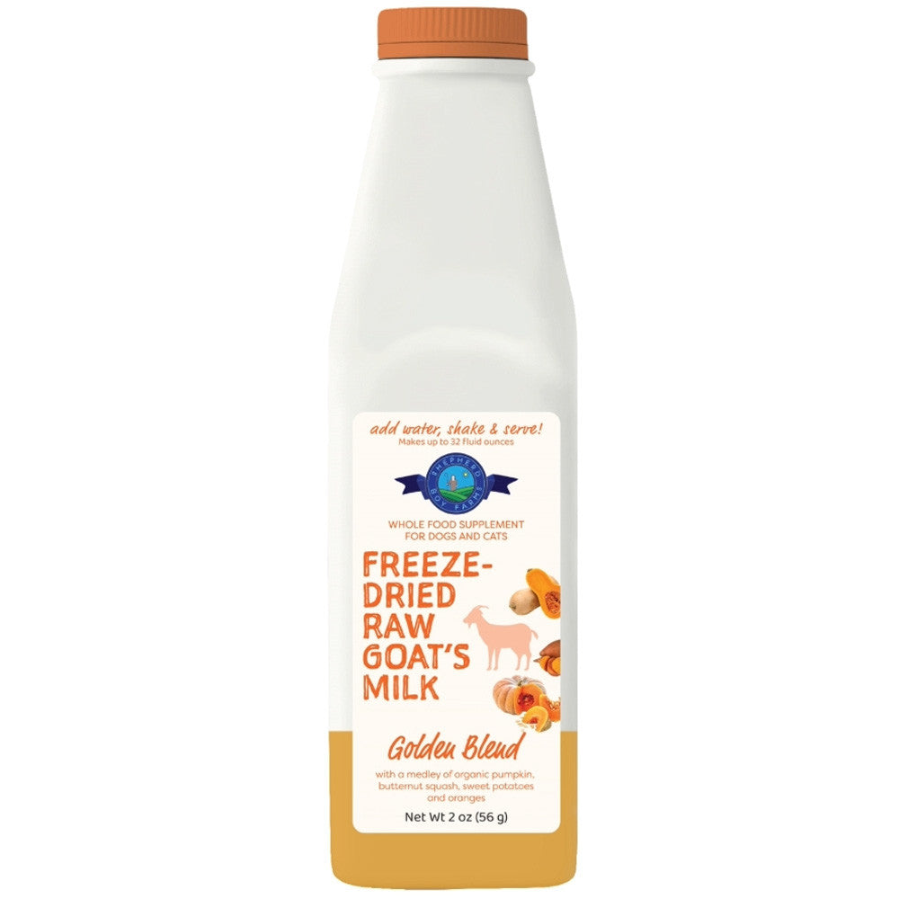 Shepherd Boy Farms Freeze-dried Raw Goat's Milk Golden Blend 56g makes 473ml