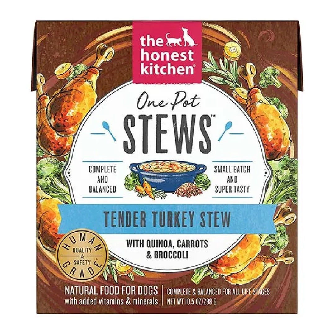 The Honest Kitchen One Pot Stews Tender Turkey Wet Dog Food 298g