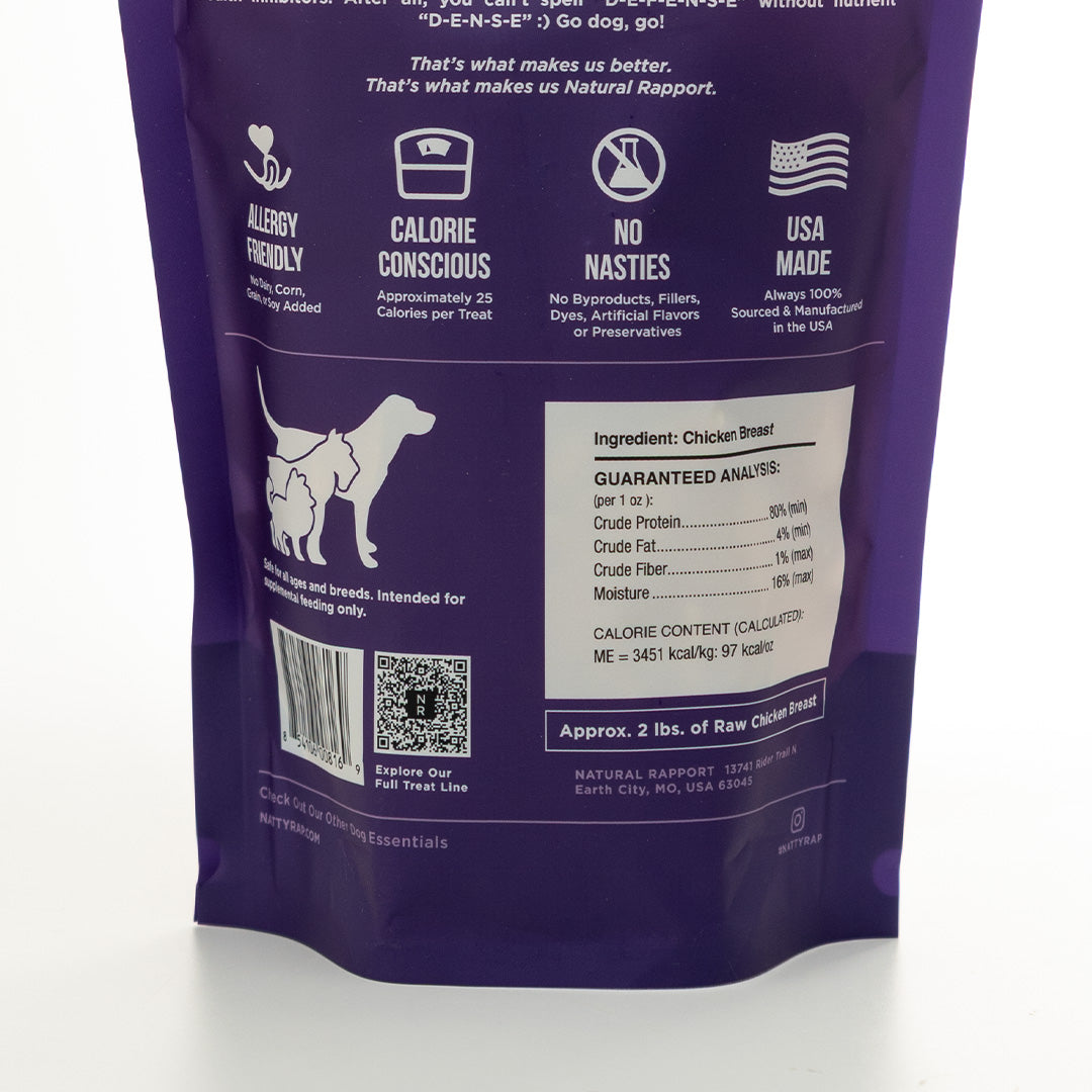 Natural Rapport Chicken Jerky 226g