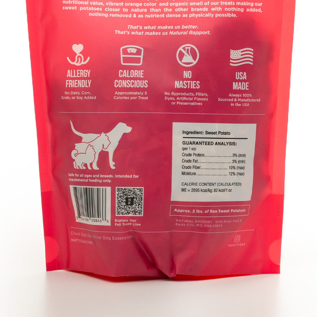 Natural Rapport Sweet Potato Bites 226g